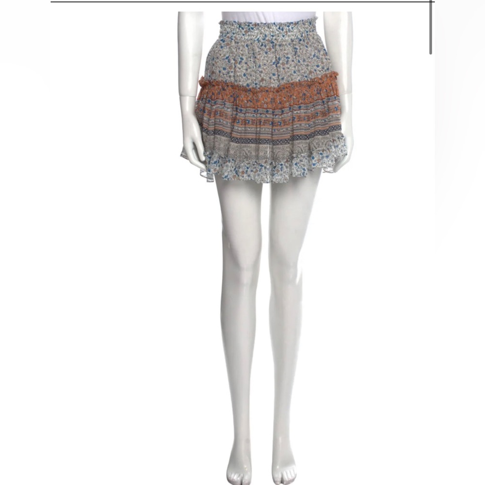 Misa Los Angeles floral mini skirt